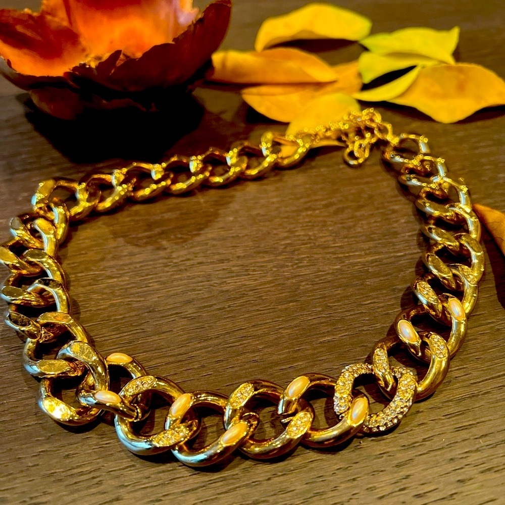 Ann Taylor Gold Choker